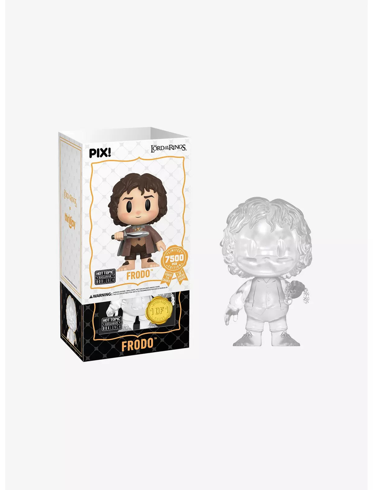 Thrilljoy The Lord Of The Rings Pix! Frodo Collectible Figure Hot Topic & BoxLunch Exclusive