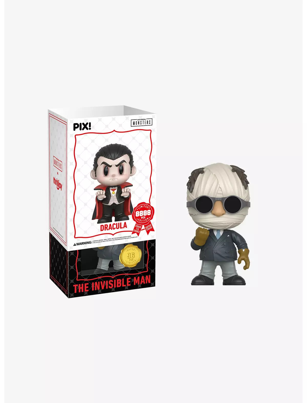 Thrilljoy Universal Monsters Pix! Dracula Collectible Figure