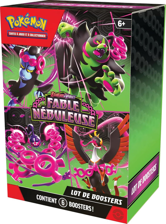 Pokémon EV6.5 – Bundle de 6 booster – Fable Nébuleuse – FR