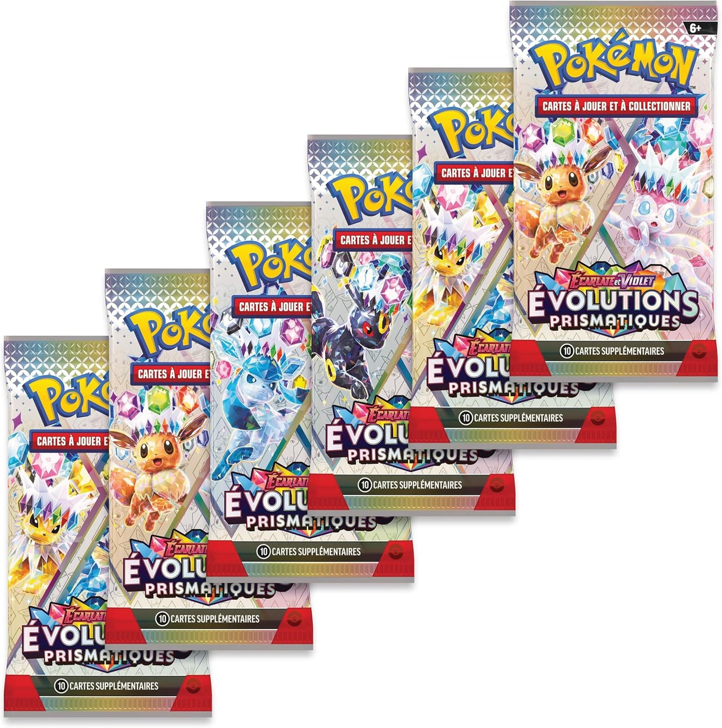 Bundle Écarlate et Violet – Évolutions Prismatiques (6 boosters)