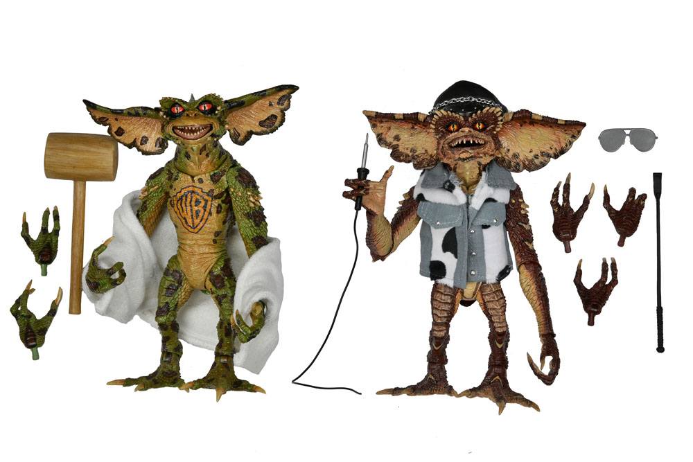 GREMLINS 2 - Tattoo Gremlins - Pack 2 Figurines 18cm