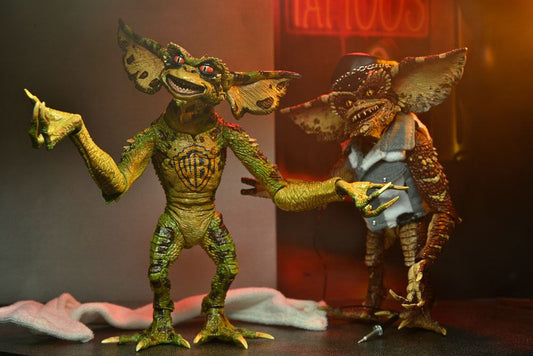 GREMLINS 2 - Tattoo Gremlins - Pack 2 Figurines 18cm