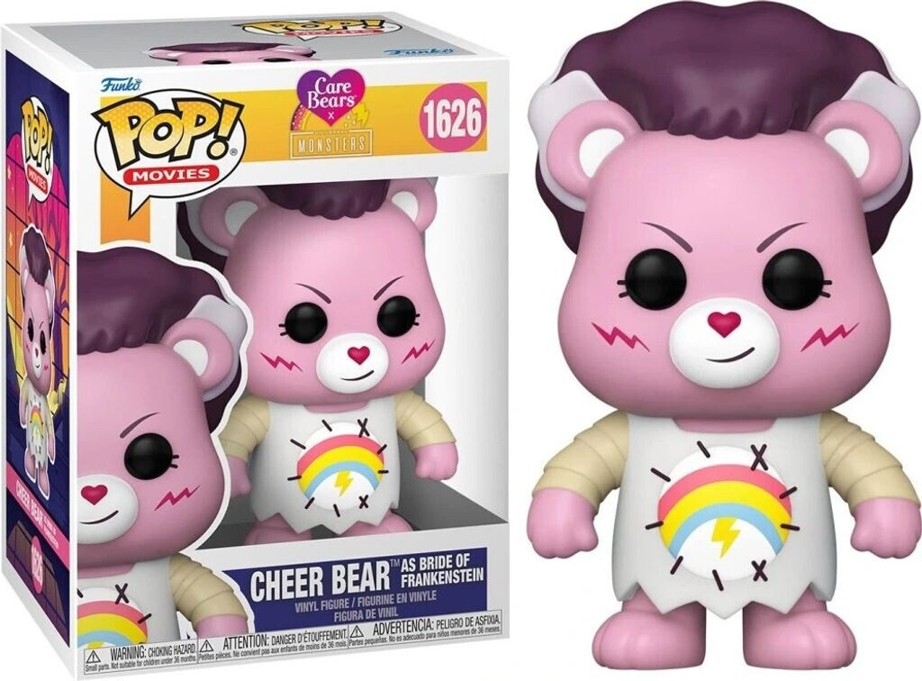Pop Bisounours x Universal Monsters – Cheer Bear as Bride of Frankenstein #1626