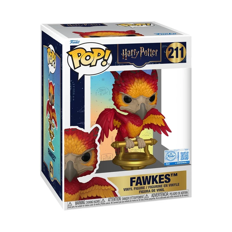 HARRY POTTER - POP Premium N° 211 - Fumseck sur perche