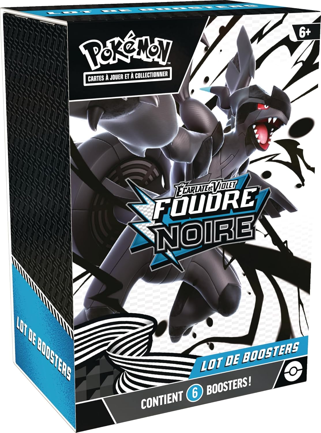 Pokemon Foudre Noire Bundle de 6 boosters FR