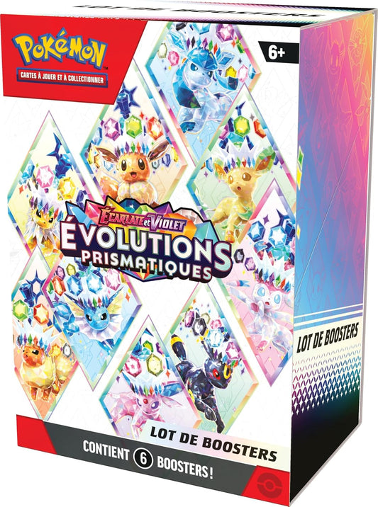 Bundle Écarlate et Violet – Évolutions Prismatiques (6 boosters)