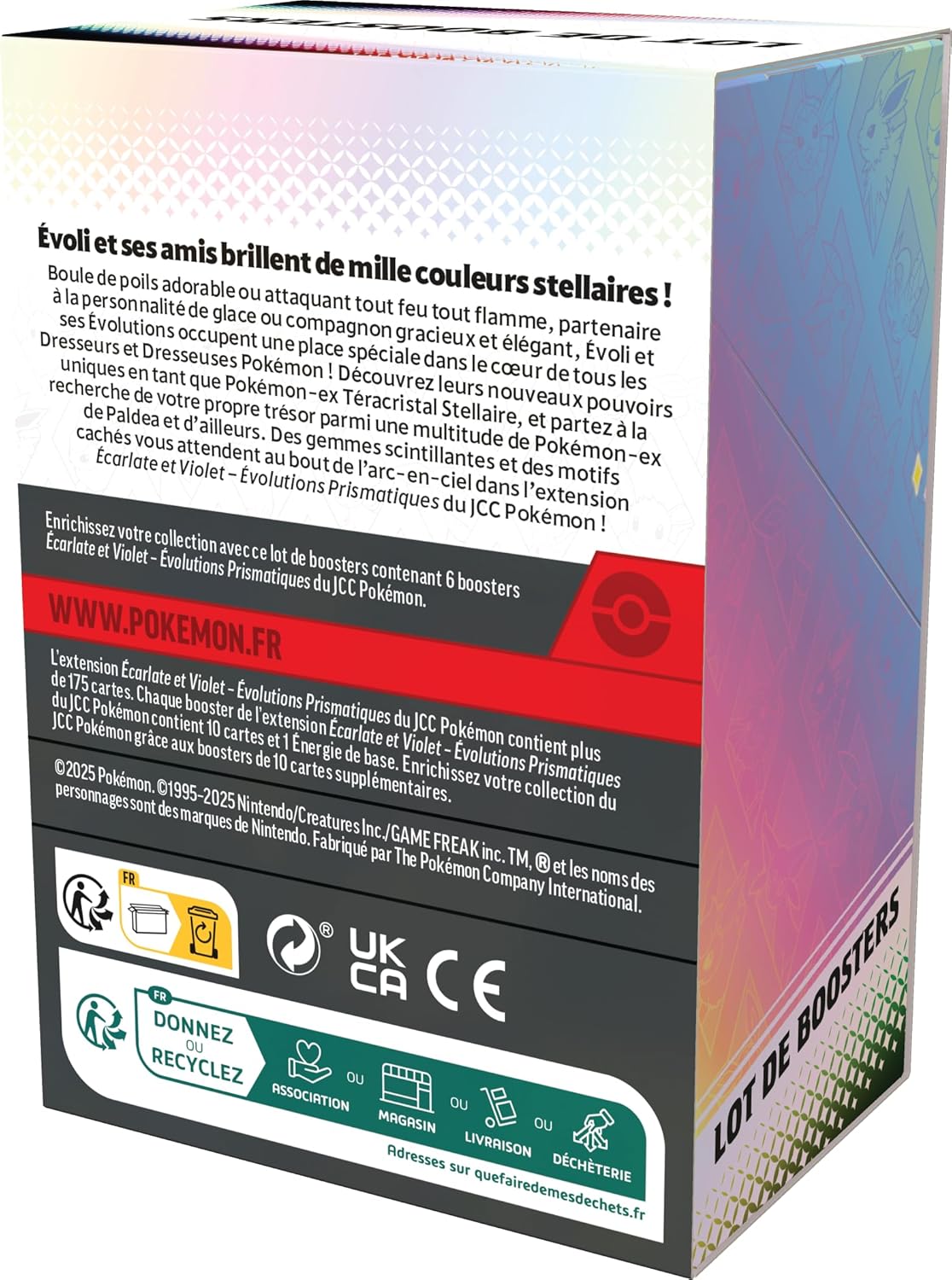 Bundle Écarlate et Violet – Évolutions Prismatiques (6 boosters)