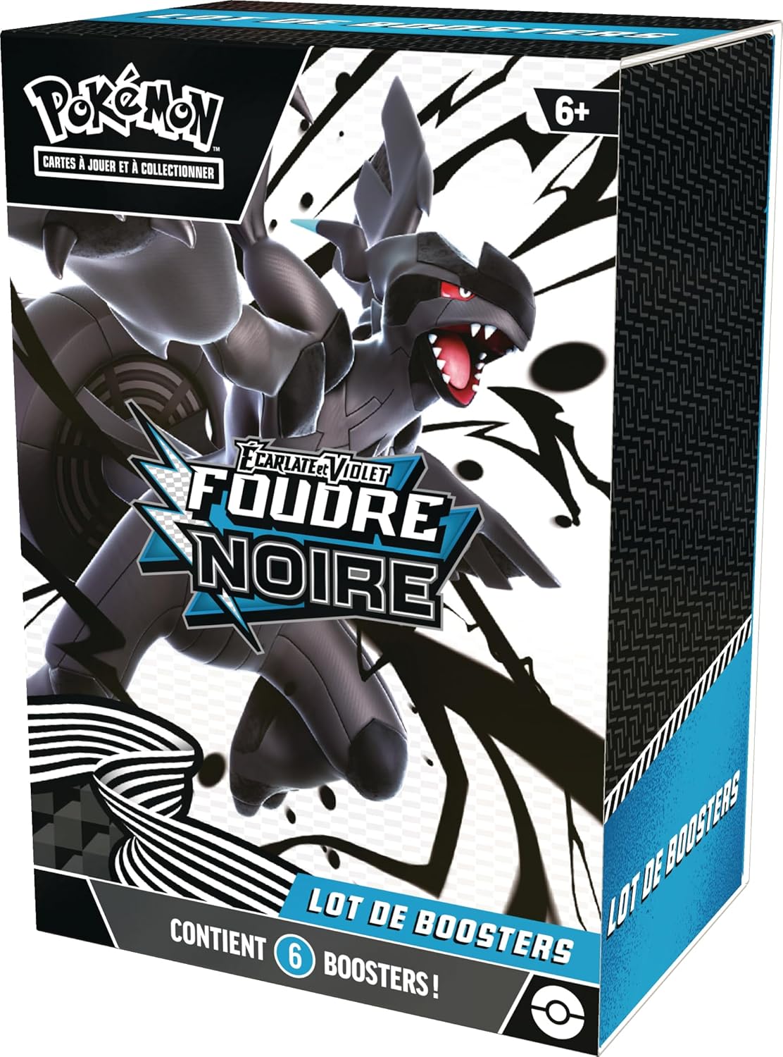 Pokemon Foudre Noire Bundle de 6 boosters FR