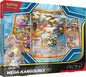 Pokémon : Coffret Méga-Kangourex-ex (1 Carte Promo Brillante, 1 Carte Promo Grand Format lenticulaire et 4 boosters) du JCC Pokémon