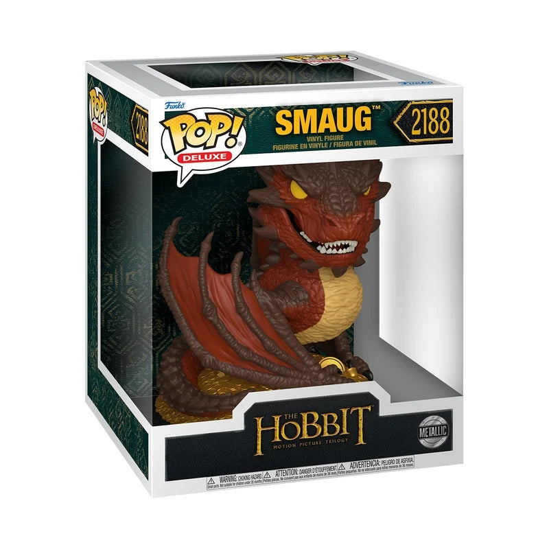 Funko POP! Deluxe Smaug Metallic N° 2188 - The Hobbit