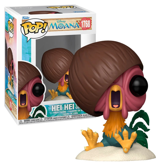 MOANA/VAIANA - POP Disney N° 1768 - Hei Hei avec noix de coco