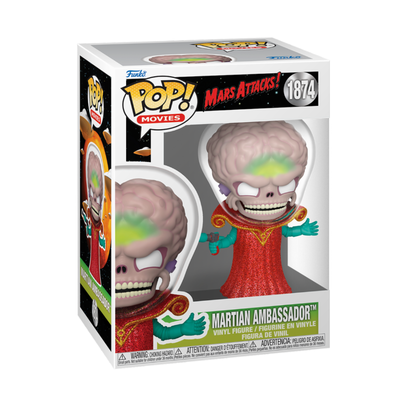 Mars Attacks – Funko Pop! Martian Ambassador #1874