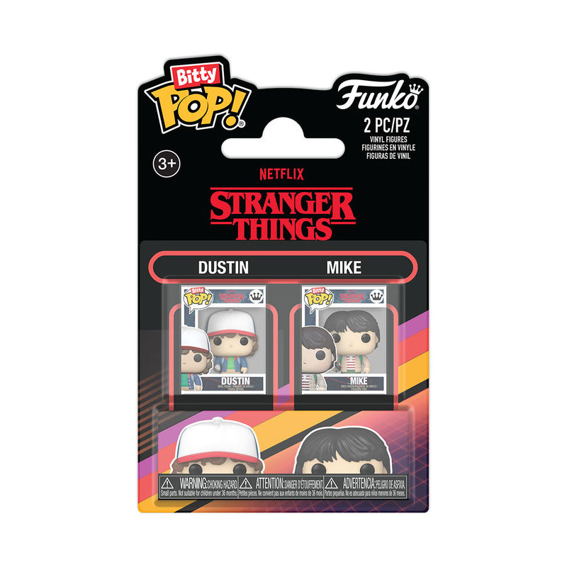 Stranger Things – Bitty Pop! 2-Pack Dustin &amp; Mike