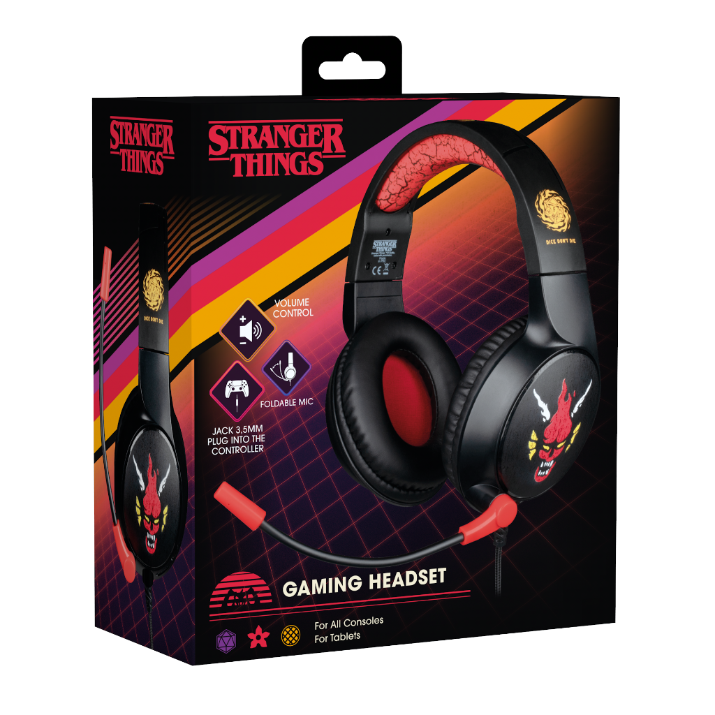 CASQUE GAMING STRANGER THINGS