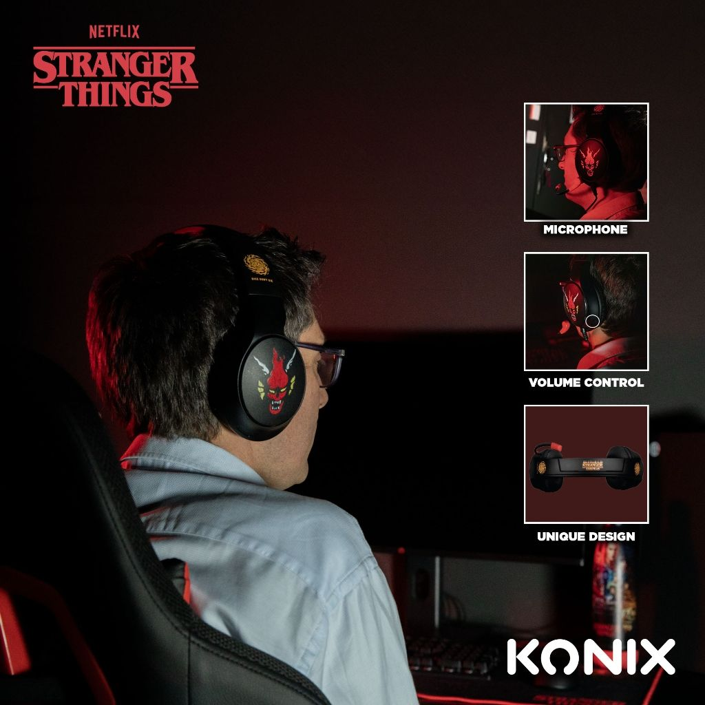 CASQUE GAMING STRANGER THINGS