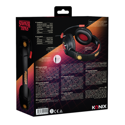 CASQUE GAMING STRANGER THINGS