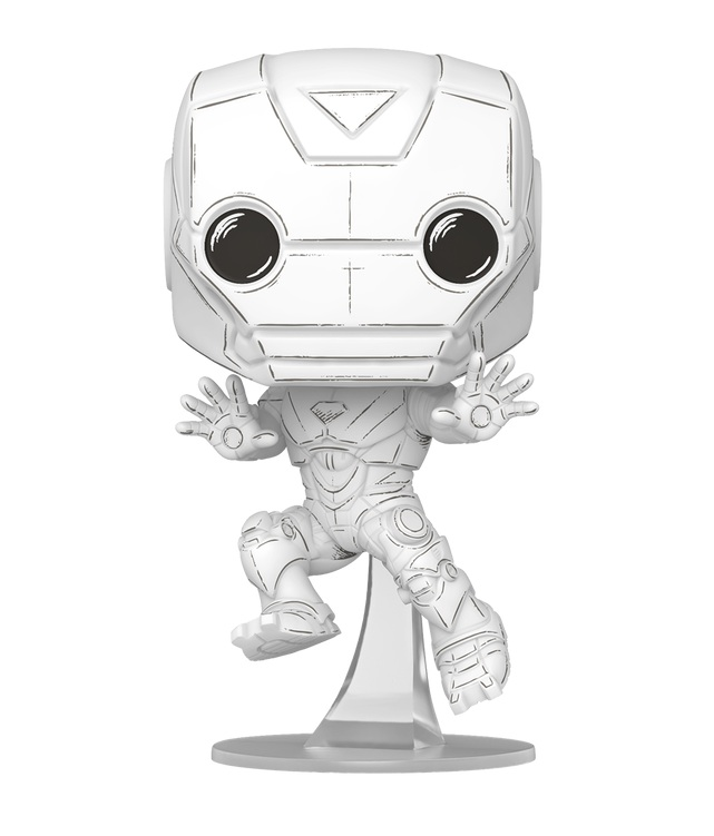 MARVEL  SKETCHED -  POP N° 1572 -  Iron Man