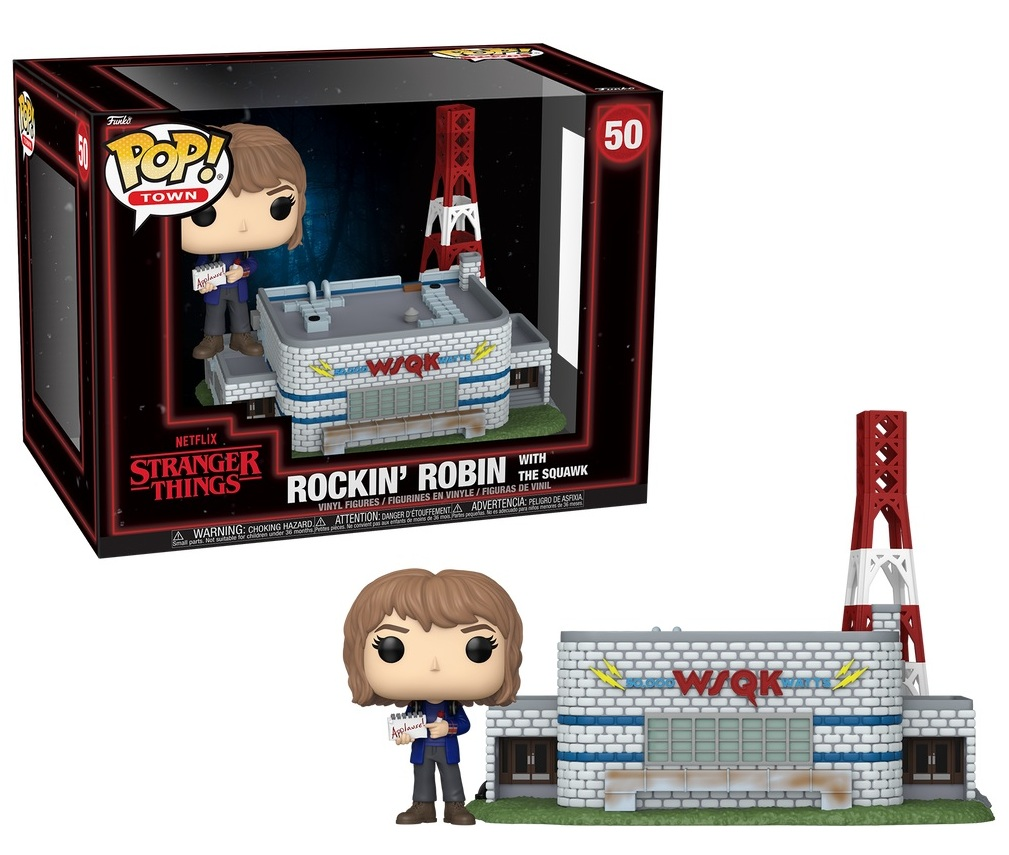 STRANGER  THINGS S5 -  POP TOWN N°  50 - Rockin's  Robin with the  squawk
