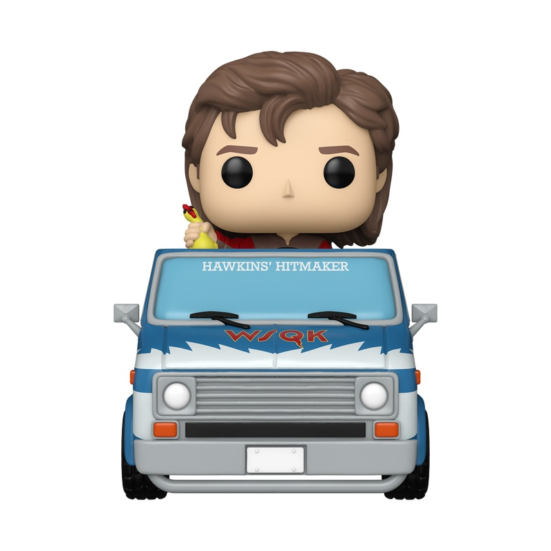 STRANGER  THINGS S5 -  POP Ride DLX  N° 138 - Steve  with Squawk  van