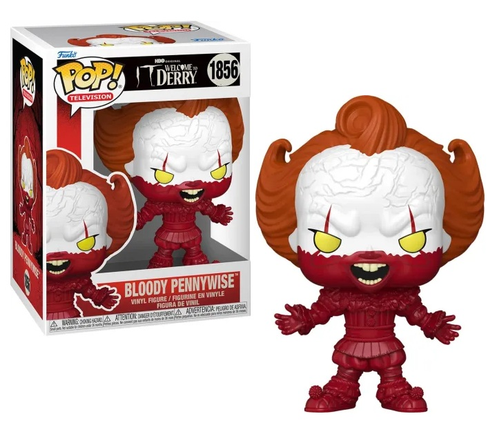 CA :  BIENVENUE A  DERRY - POP  TV N° 1856 -  Bloody  Pennywise
