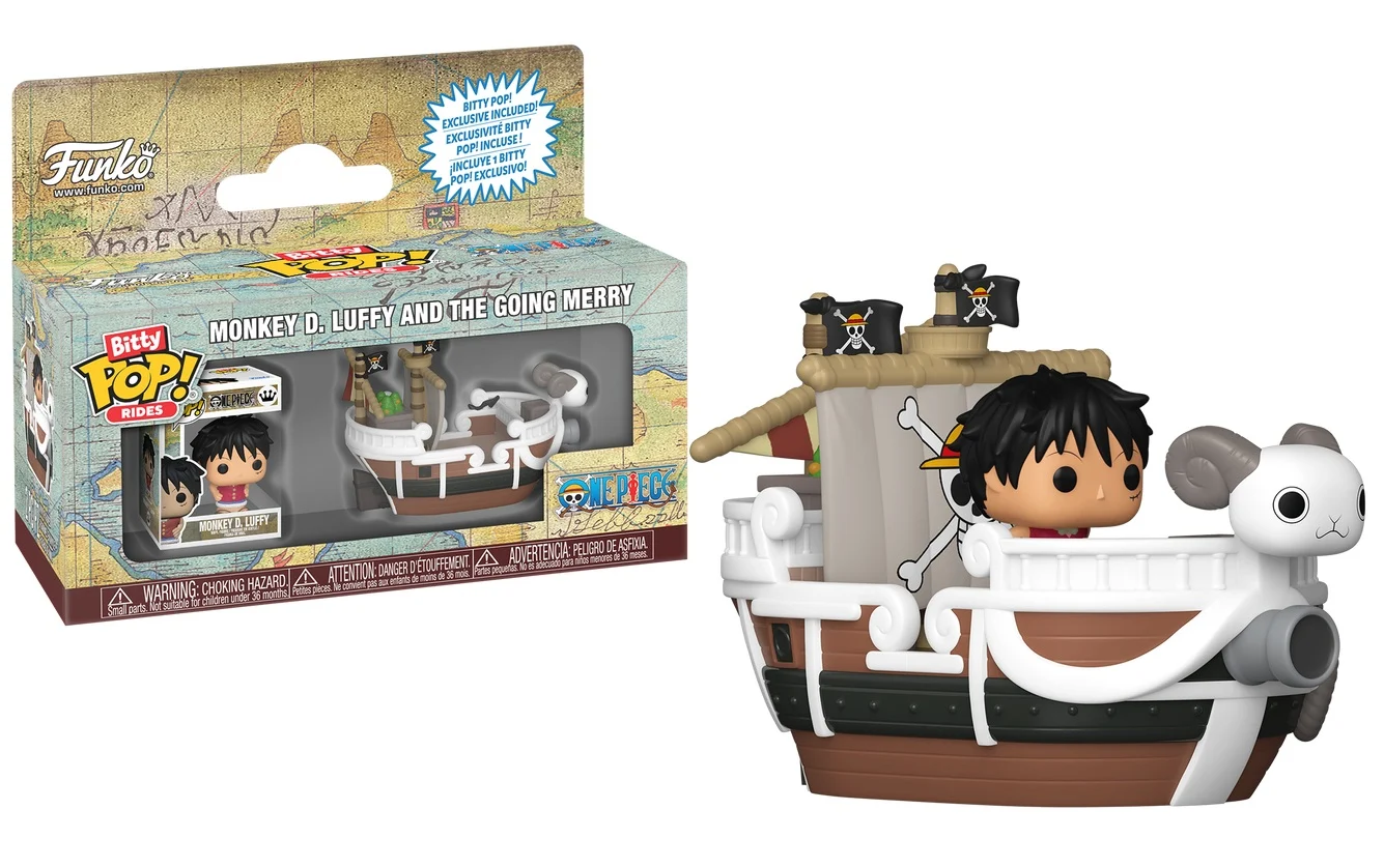 ONE PIECE -  Bitty Pop Ride - Vogue Merry  avec Luffy