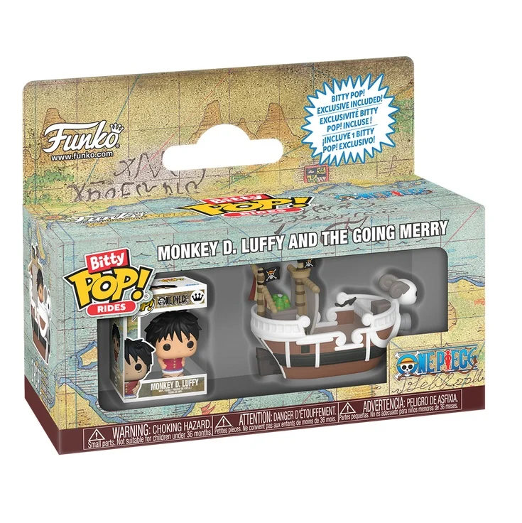 ONE PIECE -  Bitty Pop Ride - Vogue Merry  avec Luffy