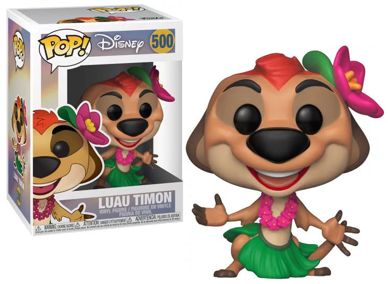DISNEY - Le  Roi Lion - POP  N° 500 - Luau  Timon