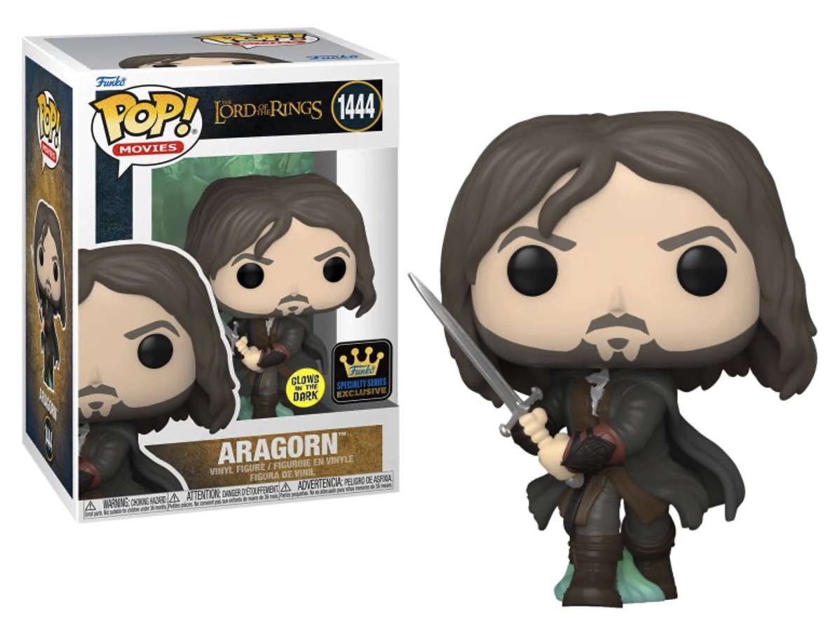 LORD OF THE  RINGS - POP  N° 1444 -  Aragorn GITD