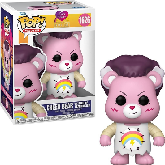 Pop Bisounours x Universal Monsters – Cheer Bear as Bride of Frankenstein #1626