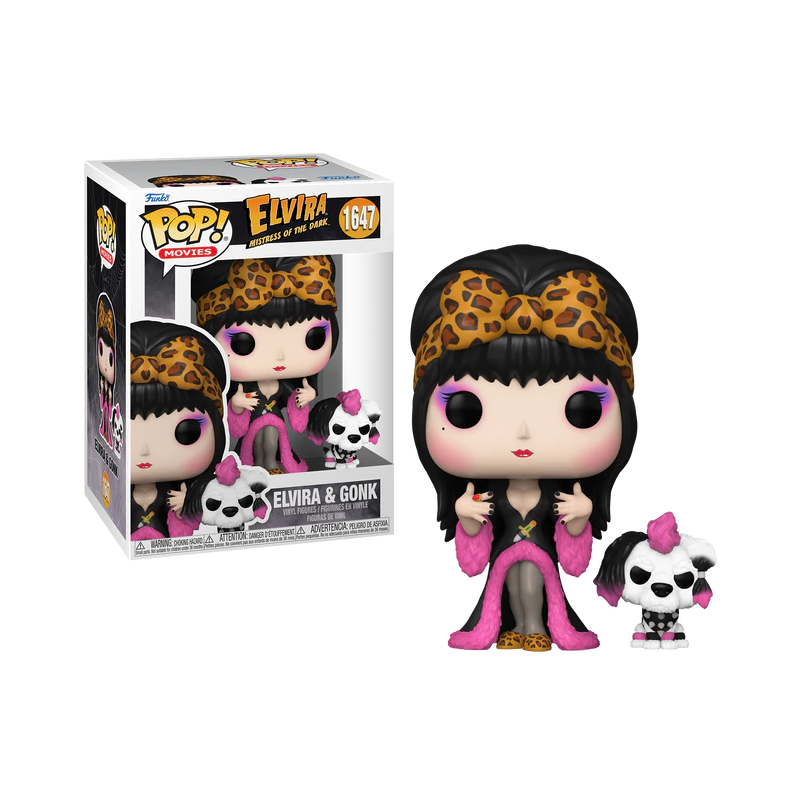 Elvira: Mistress of the Dark – Funko Pop! Movies Elvira &amp; Gonk #164