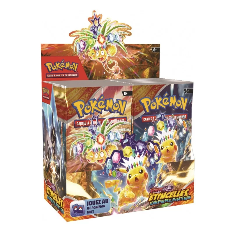 Pokemon EV08 Étincelles Déferlantes - Display 36 boosters