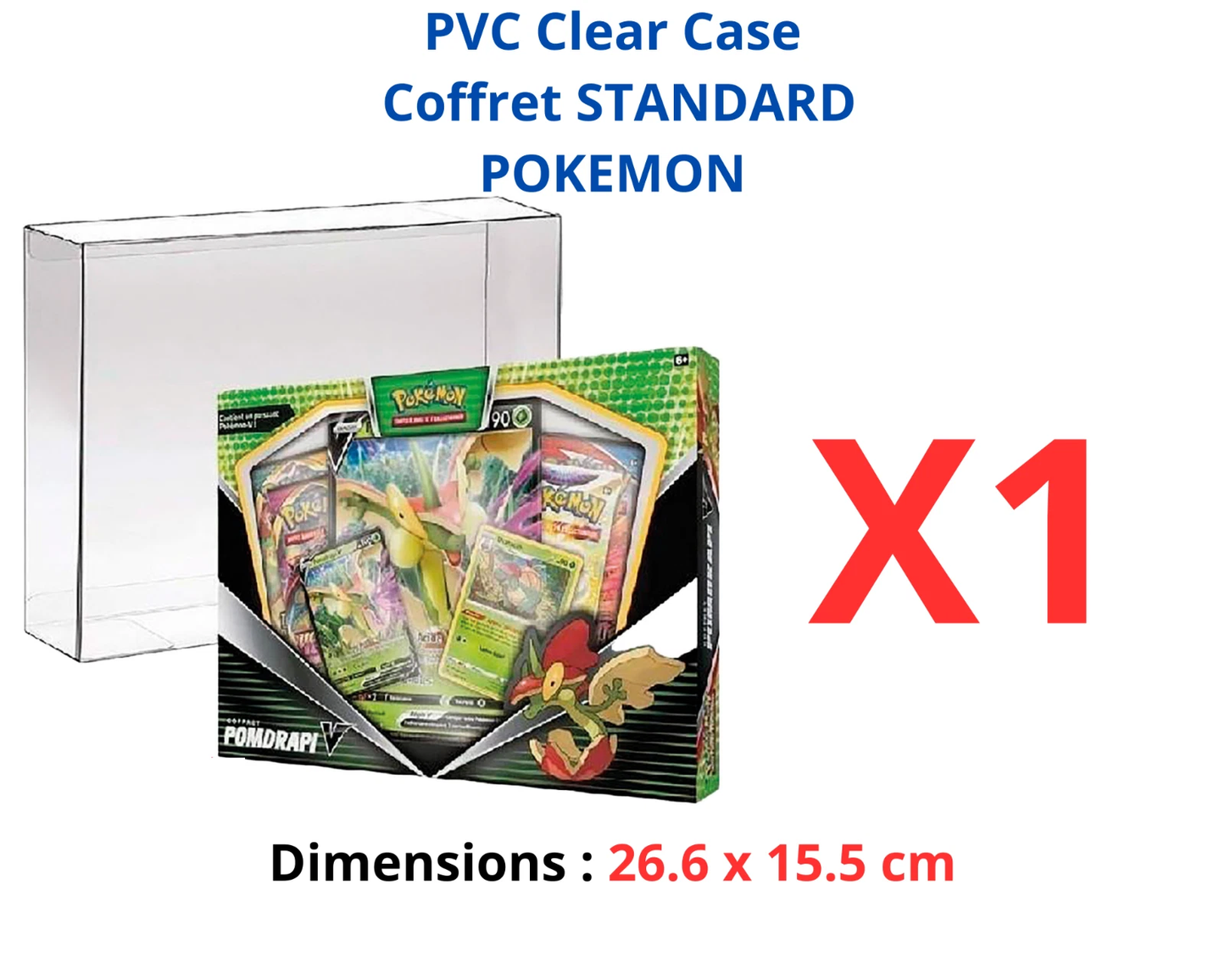 Protection souple Phoenix Shield 26,6x15,5 cm – Coffret Standard Pokemon