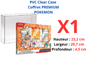 Protection PVC Phoenix Shield 29,7×23,2×4,5 cm – Coffret Pokémon Premium