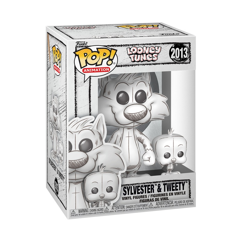LOONEY TUNES - POP & Buddy N° 2013 - Grosminet & Titi (Sketched Deco)