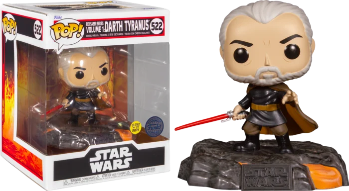 STAR WARS - POP DELUXE N° 522 - RSSv1 - Darth Tyranus (GW)
