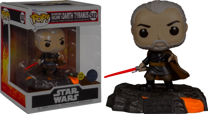 STAR WARS - POP DELUXE N° 522 - RSSv1 - Darth Tyranus (GW)