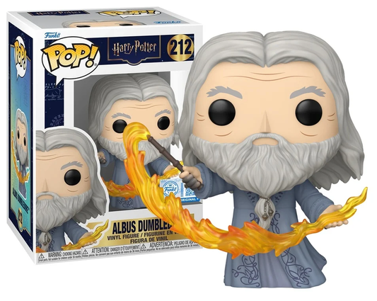 HARRY POTTER - POP Movies N° 212 - Albus Dumbledore (Flammes)