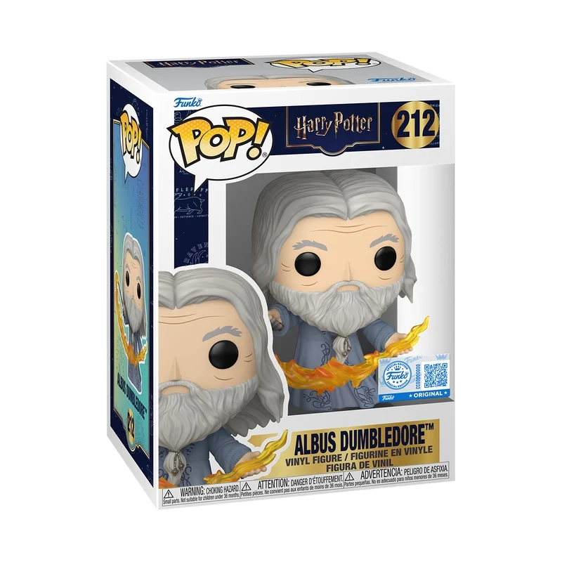 HARRY POTTER - POP Movies N° 212 - Albus Dumbledore (Flammes)