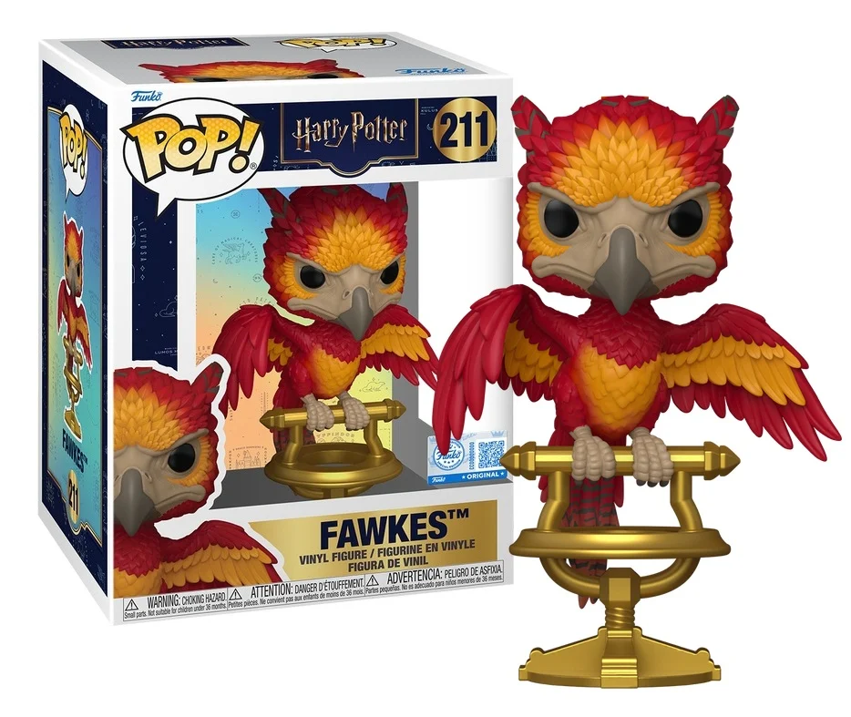 HARRY POTTER - POP Premium N° 211 - Fumseck sur perche