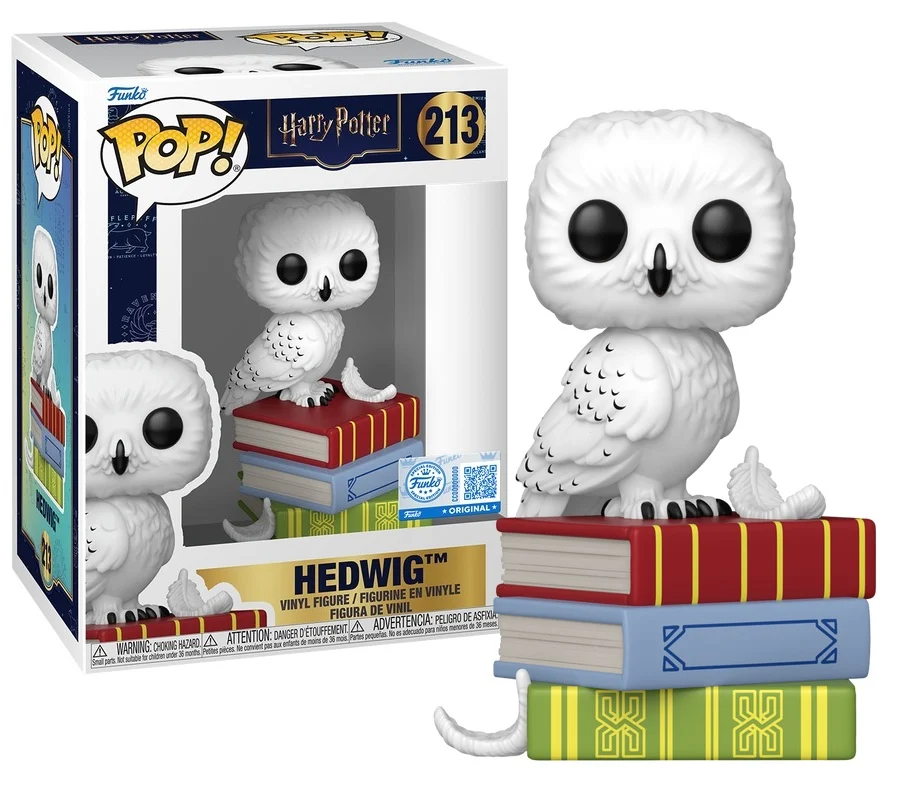 HARRY POTTER - POP Premium N° 213 - Hedwige sur livres